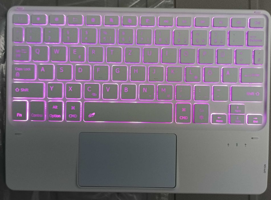 TECLADO Iluminado Com Touchpad Capa Protetora Ipad Pro 11