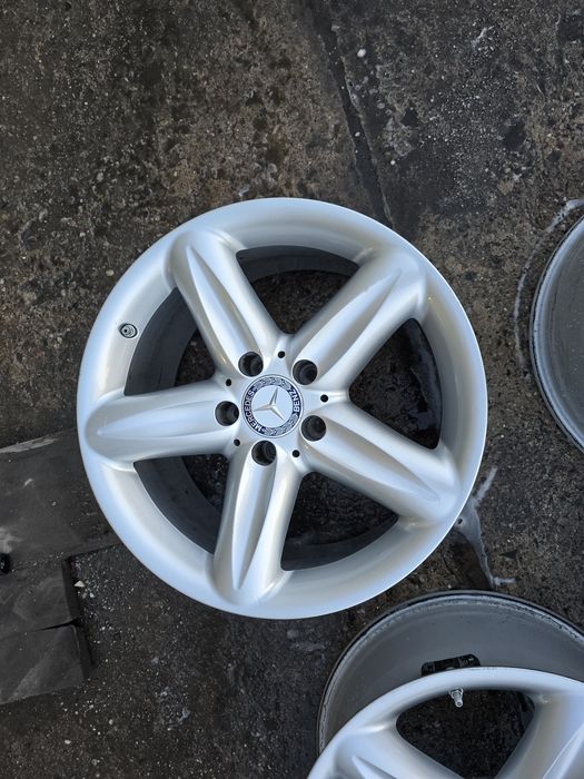 Alufelgi Mercedes 5x112 8,5j x 17 " cali et 35 oryginalne sl R230 w230