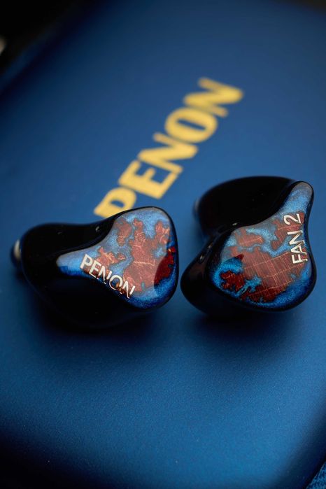 Наушники Penon FAN 2, 2BA 2DD, IEM, HiFi, HiRes