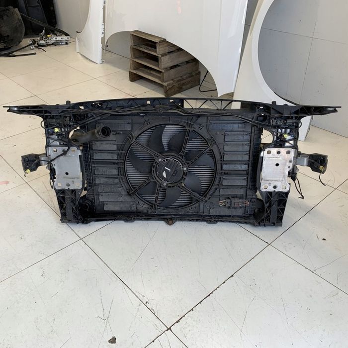 Kompletny Przód Ly9C Maska Błotnik Zderzak Lampy Pas Audi A4 B9 8W Tdi 17R
