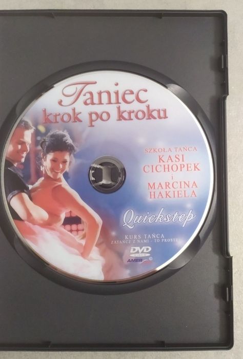 Taniec krok po kroku Quickstep-szkoła tańca Cichopek, Hakiel-płyta DVD
