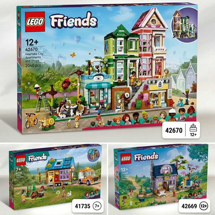 НОВІ 15 LEGO Friends Disney | Лего Френдс Дісней