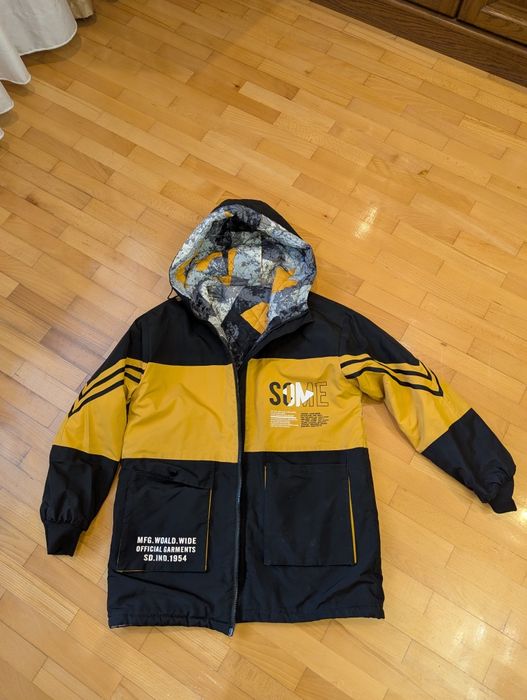 Куртка хлопчик осінь  зима двостороння