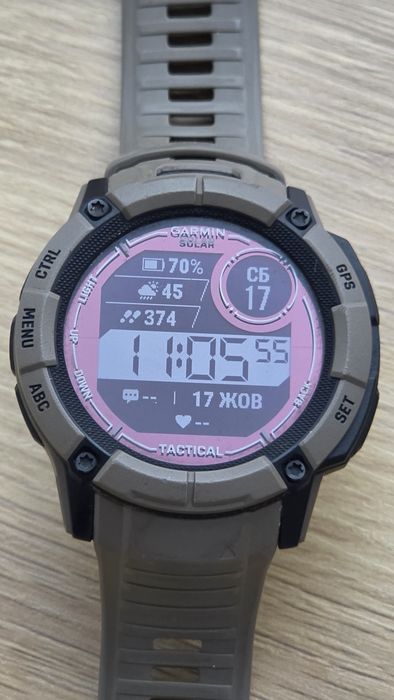 Garmin Instinct 2X Solar Tactical Edition - дуже хороший стан