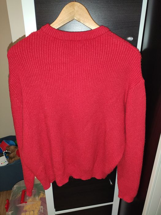 Sweter damski czerwony rozmiar M