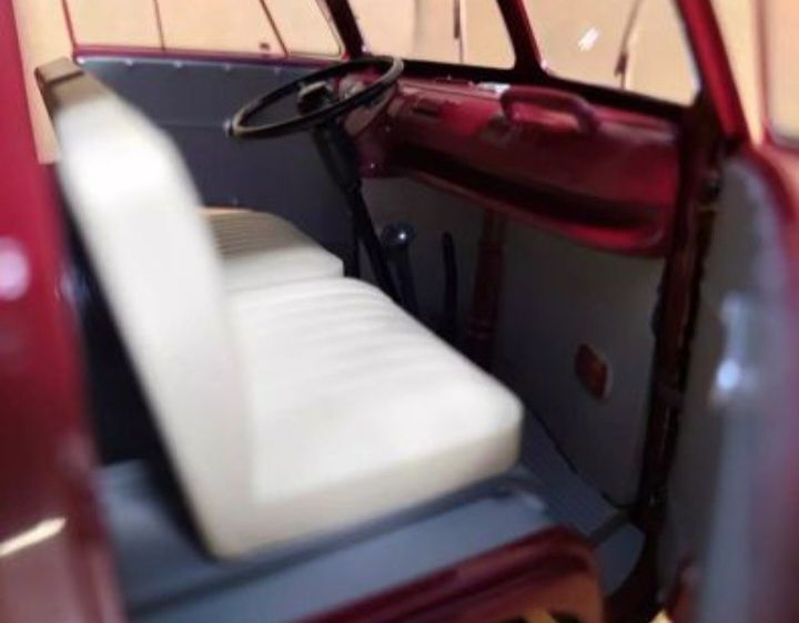 Volkswagen t1 pick-up porsche service 1950 escala 1:18