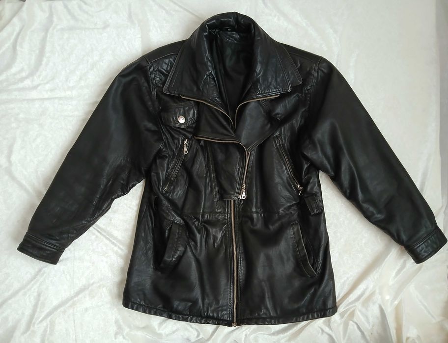 Kurtka skórzana damska