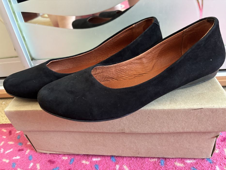 Балетки жіночі замшеві р. 40