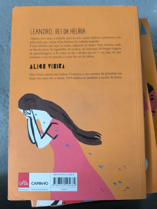 Leandro Rei da Helíria Alice Vieira Teatro Juvenil Literatura