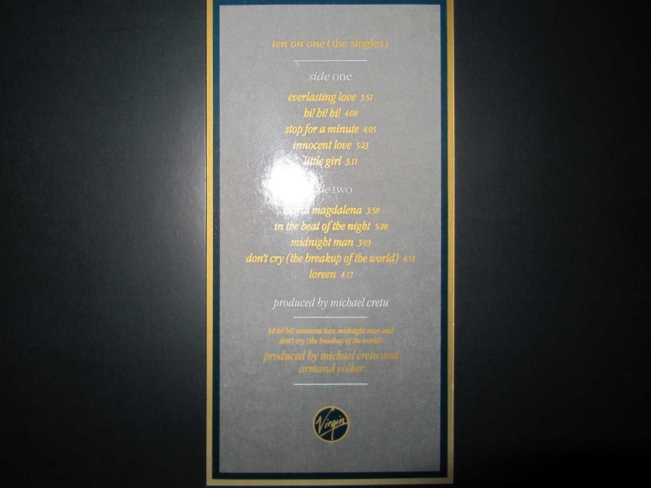 Пластинка SANDRA -Ten On One- 1987 *СУПЕР ХИТЫ + ПОСТЕР (Оригинал) NM