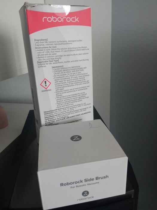 ROBOROCK koncentrat płynu do robotów 480ml ORYGINALNY+szczotki 2szt