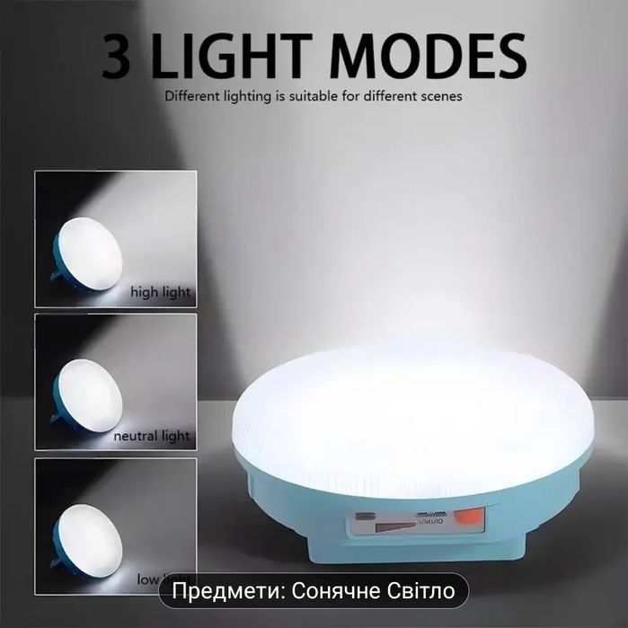 Лампа Macrocosm світильник на акумуляторі