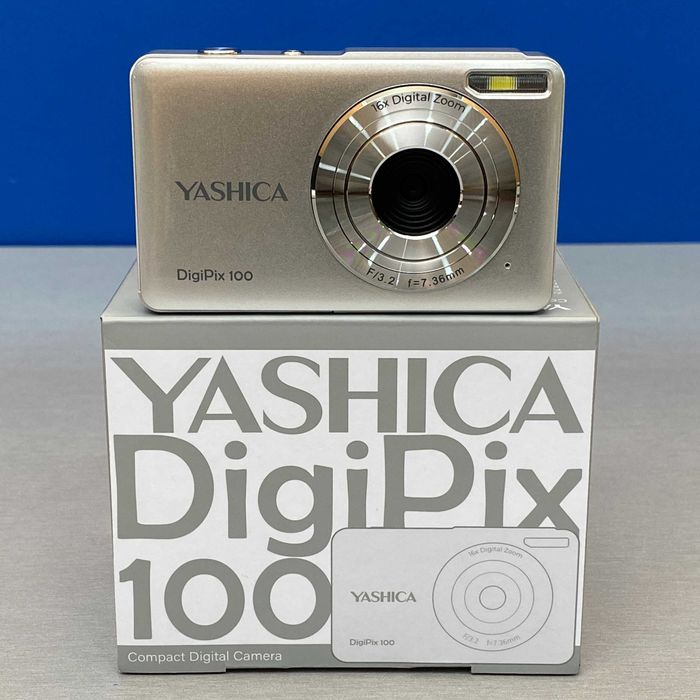 Yashica DigiPix 100 (44MP) - Silver - NOVA - 3 ANOS DE GARANTIA