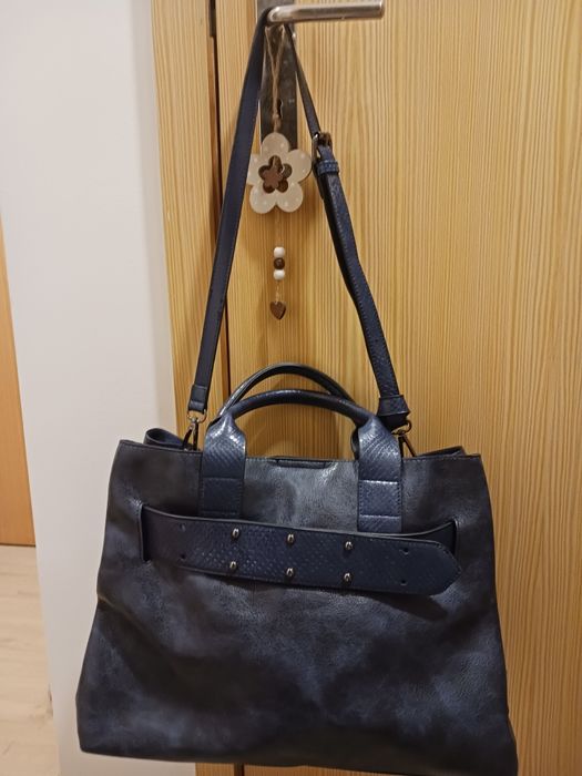 Mala Grande Totte Bag Azul Escuro