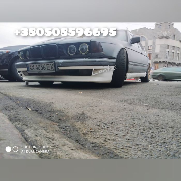 Тюнинг обвес бмв е32. AC schnitzer bmw губа накладка на бампер