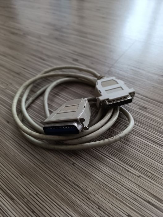 Cabo paralelo DB25 azul