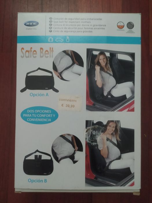 Cinto de segurança para grávida conduzir