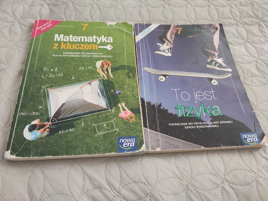 Podręczniki fizyka matematyka klasa 7