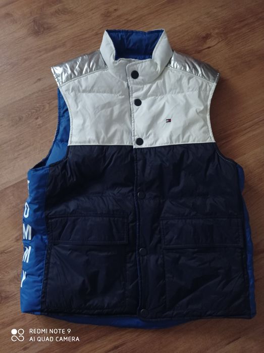 Tommy Hilfiger Sport Kamizelka meska S  z metką  dwustronna
