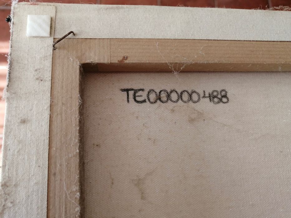 quadro em tela numerado