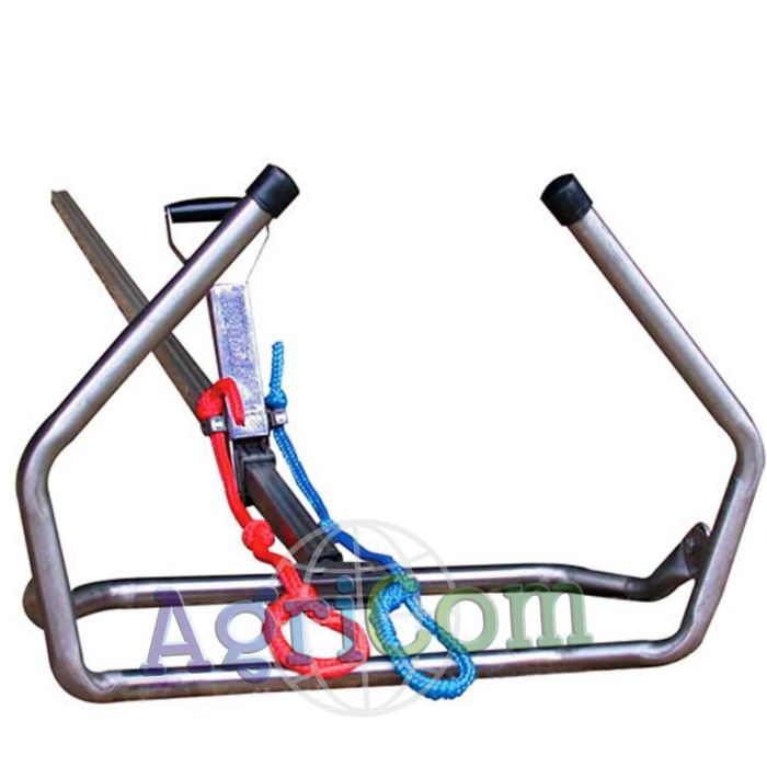 Urządzenie porodowe ze zmiennym lub stałym naciągiem. Wycielacz