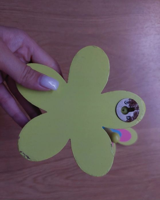 Cabides em forma de flor