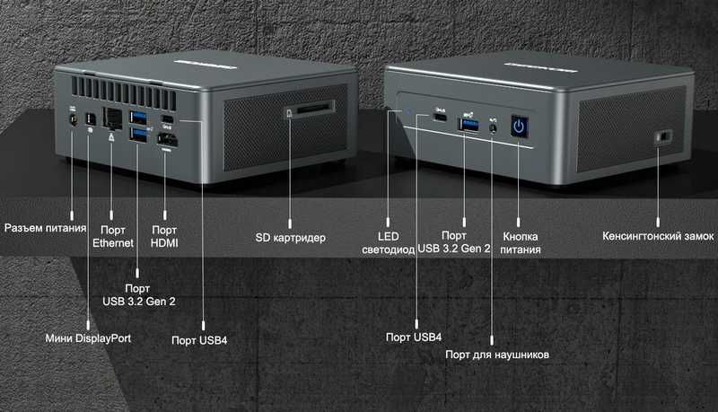 GEEKOM Mini IT11 / Intel Core i7-11390H 11 покол. СУПЕРЦІНА!!!