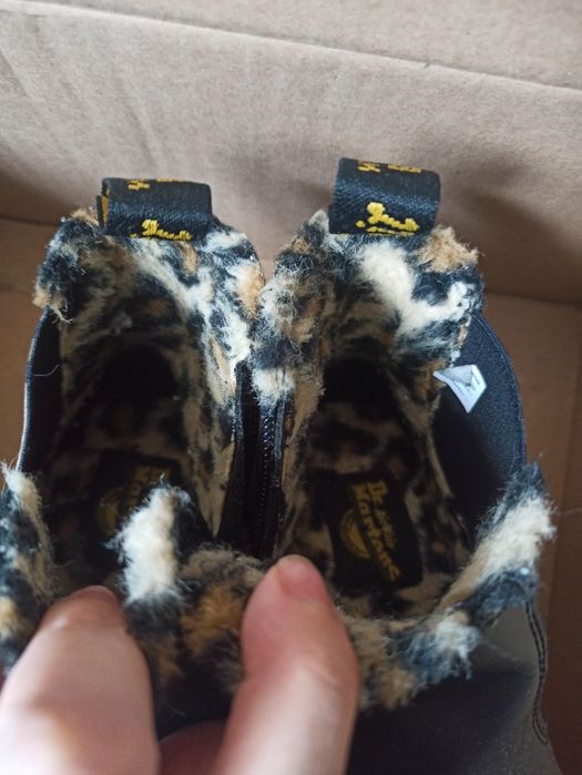 Buty Dr martens 2976 panterka sztyblety półbuty martensy junior r.34