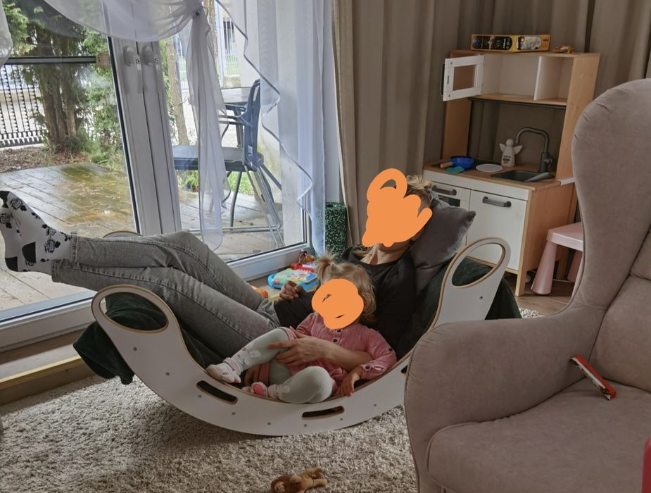 Wodeczka bujak+ zjeżdżalnia rozm L
