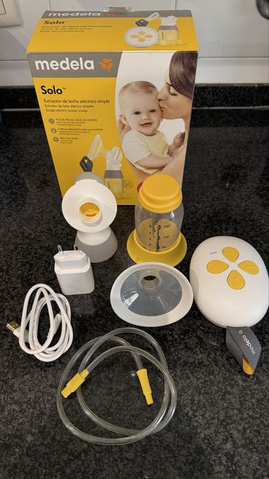 Bomba tira-leite eletrica Medela Simples Solo extrator de leite