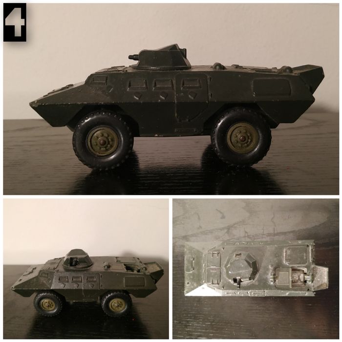 Tanques e carrinha tropa miniatura