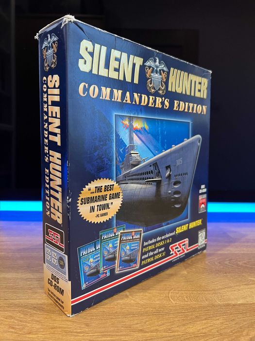 Silent Hunter Commander’s Edition (PC EN 1997) BIG BOX kompl wydanie