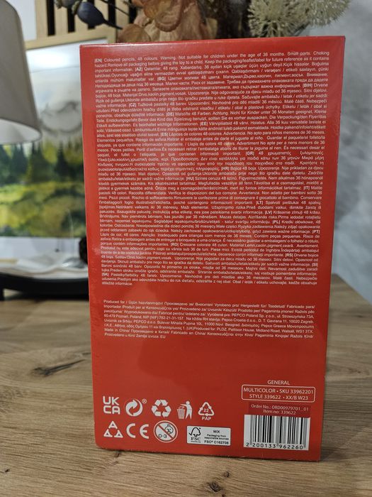 Kredki ołówkowe 48szt