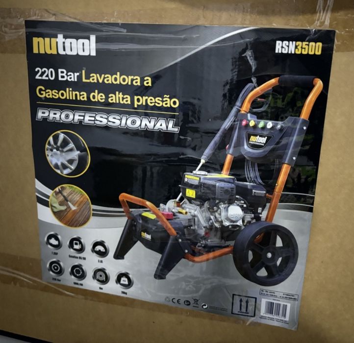 Máquina lavar a pressão gasolina