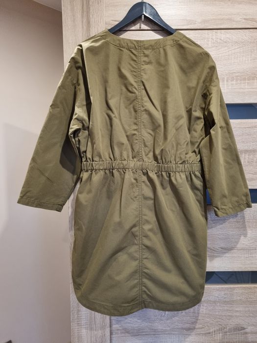 Sukienka damska Zara zielona khaki