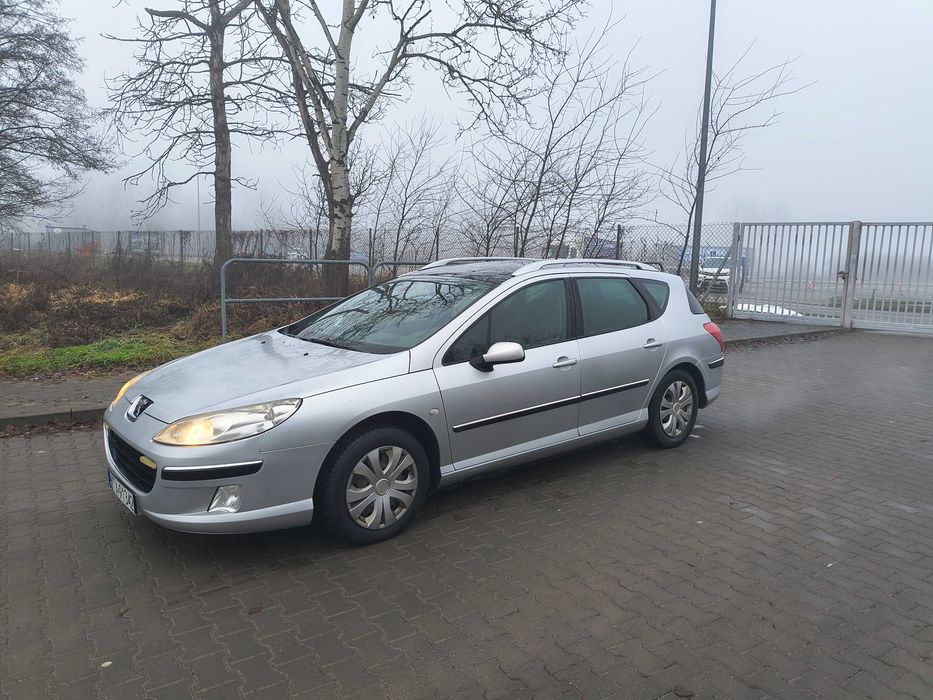 Peugeot 407 SW szklany dach