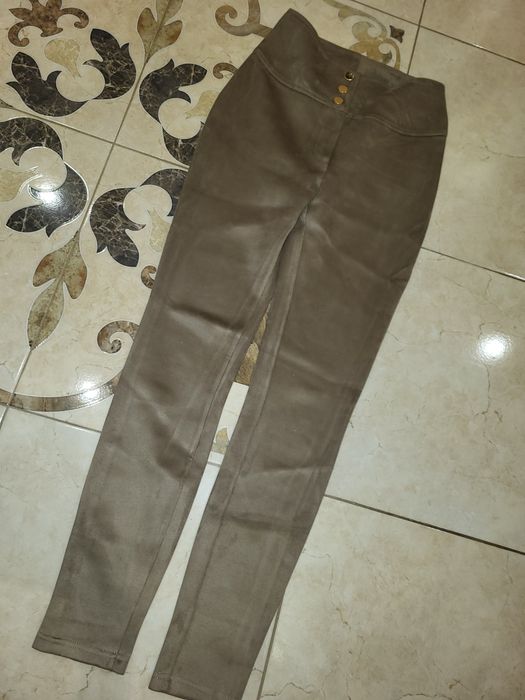 штани легінси брюки лосіни замш