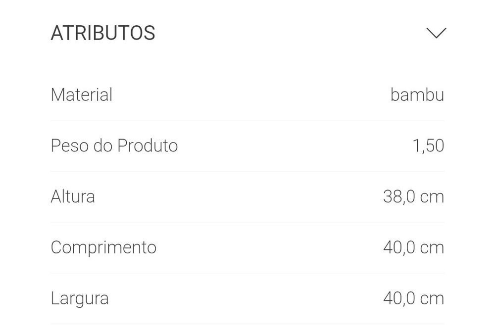 Candeeiro de teto em bambu