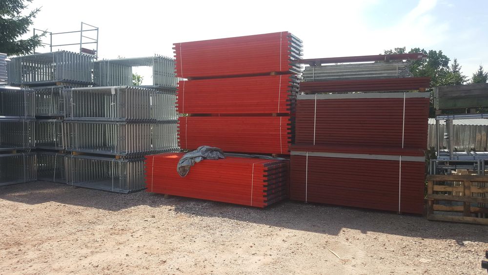 Rusztowanie 150m2 Plettac, zestaw na domki, Nowy Targ, Sącz, Gorlice