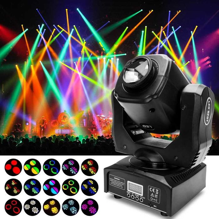 Głowa ruchoma UKING PRISM LQ-B283 60W DMX + PILOT