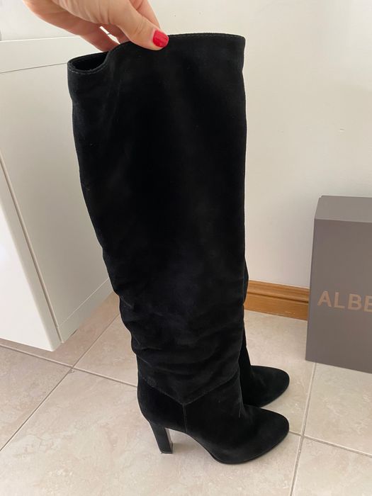 Alberta Ferretti high knee botas