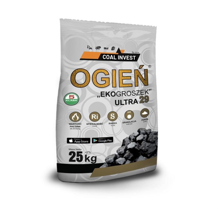 Ekogroszek OGIEŃ ultra 29MJ TANIO!!!