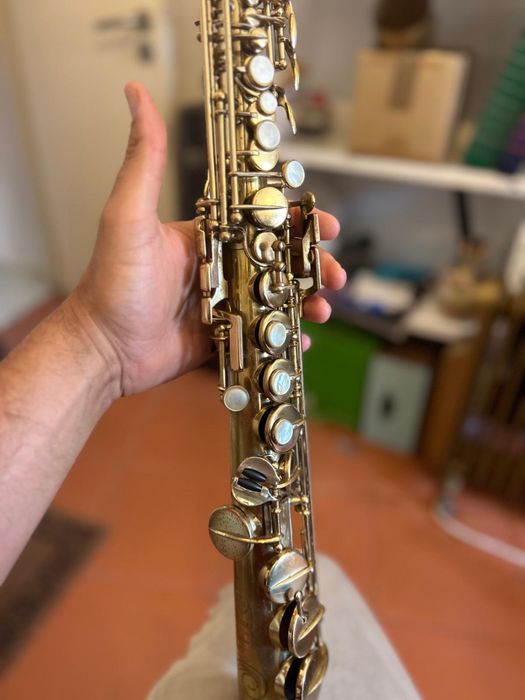 Saxofone sax soprano selmer mark vi