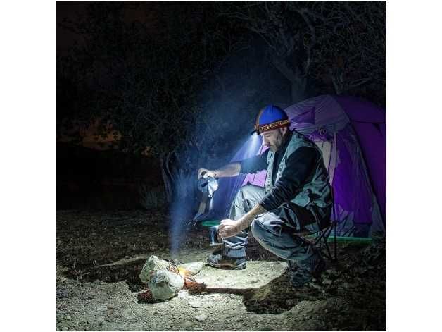 Latarka czołowa Fenix HM60R czarna