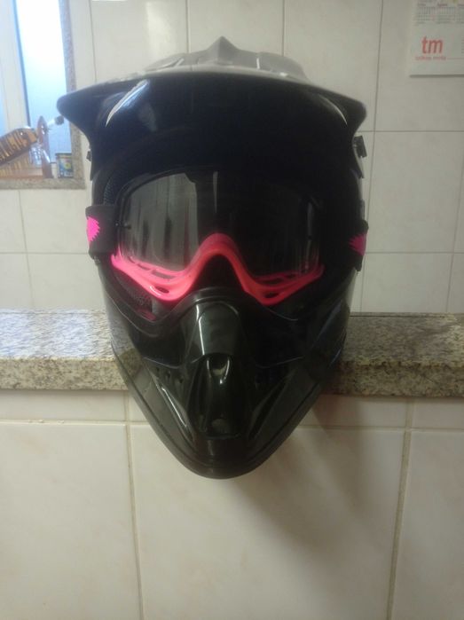 Vendo capacete de motocross