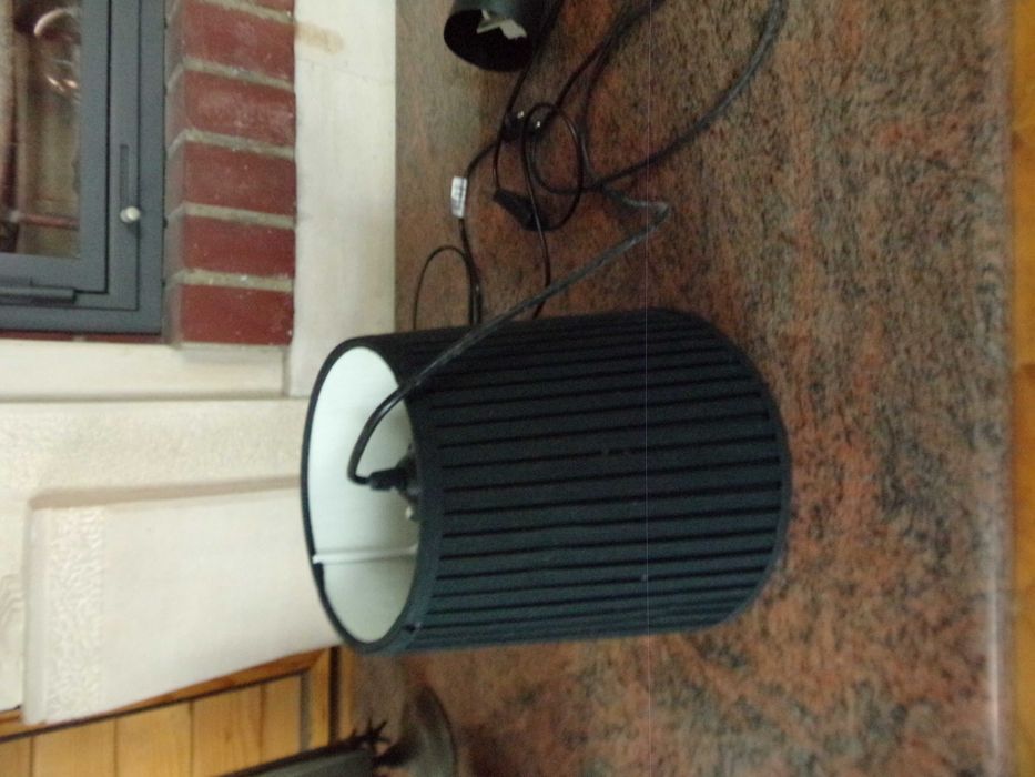 Lampy lampka nocna Ikea czarna retro Miedź na biurko Zara Mylonit H&M