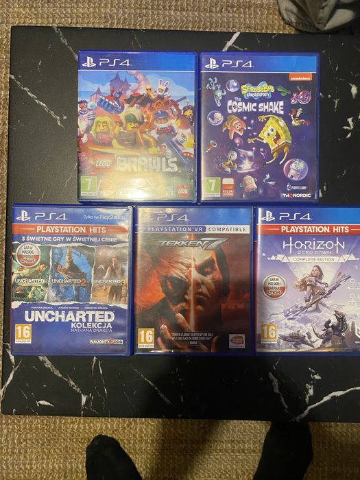 Gry PS4 ,Cosmic Shake,Tekken7,Uncharted,Horizon