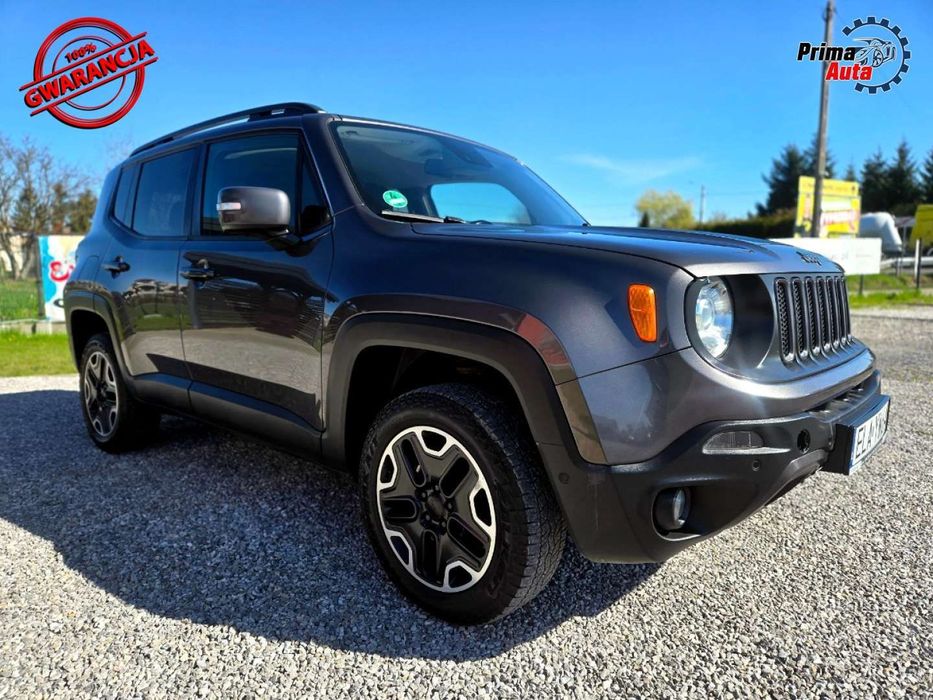 Jeep Renegade TRAIL HAWK 2.0d 170KM- Nawigacja, napęd 4x4, śliczna, serwisowana