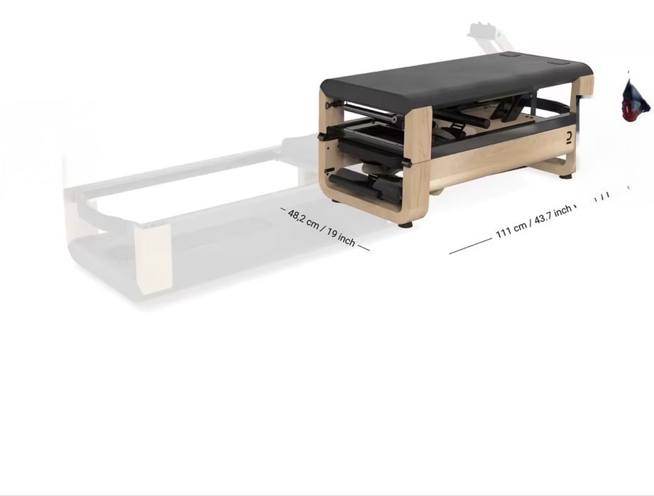 Wioślarz Domyos Wood Rower 75 kg