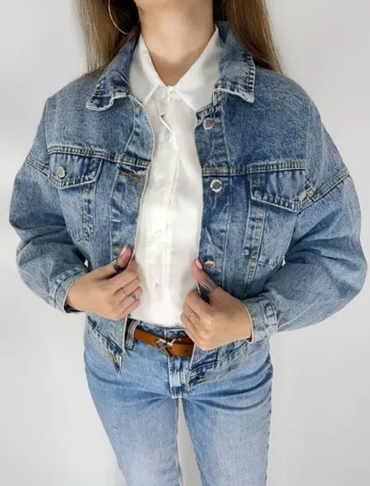 Джинсовка оверсайз Primark 2XL